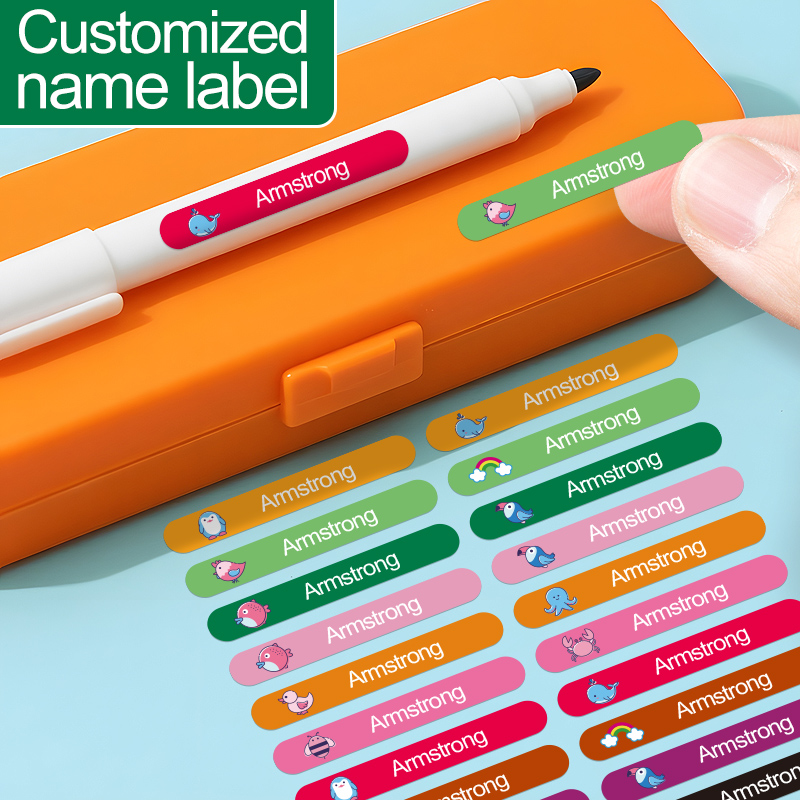 Blister Plaster Sport - Creative Custom Name Decals with Animal