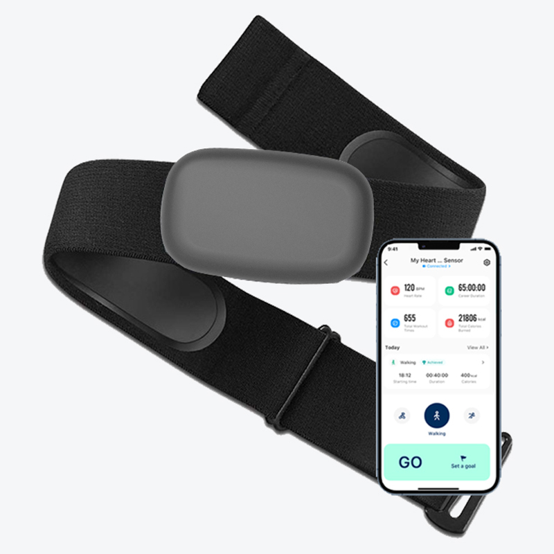 Heart Rate Strap Chest - FITCENT5.3 Khz Ngực Đo Nhịp Tim