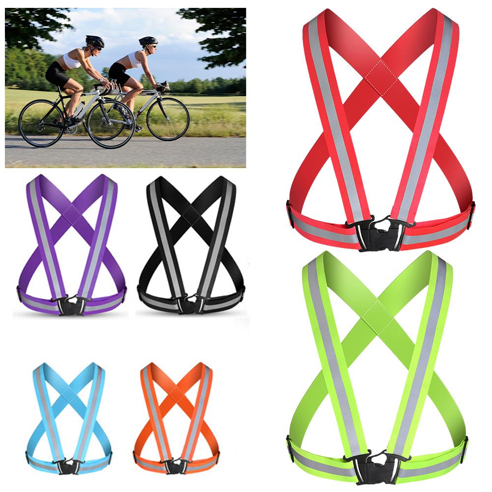 Outdoor Adjustable Safety Vest - đánh giá và giá Reflective Running Gear Vest