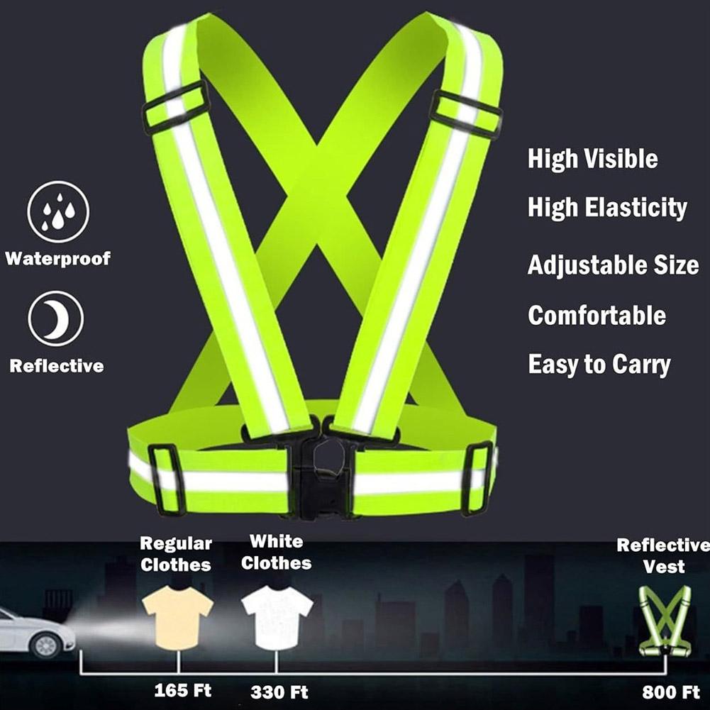 Universal Highlight Adjustable - đánh giá và giá Reflective Running Gear Vest