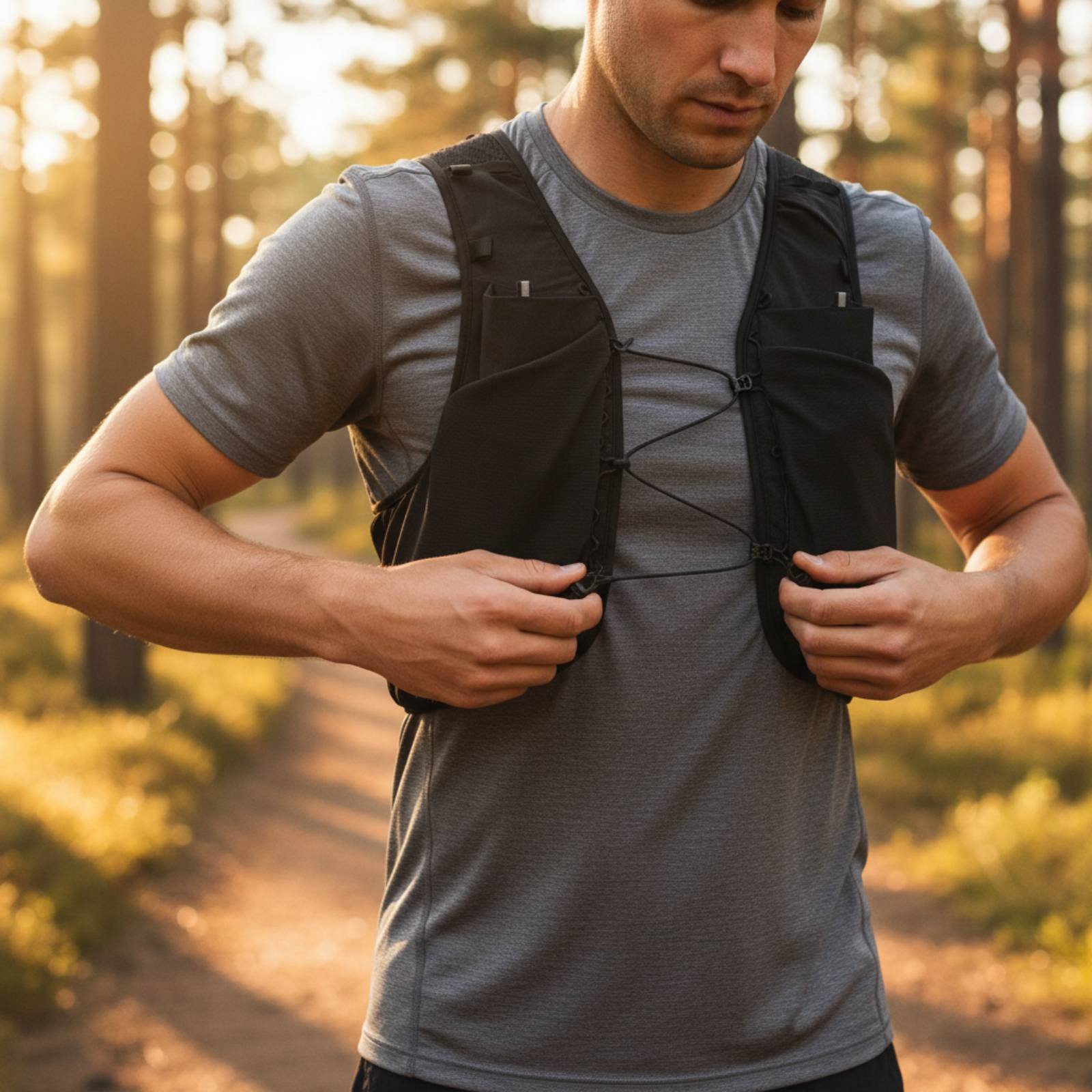 Lightweight Running Vest Porta - đánh giá và giá Reflective Running Gear Vest