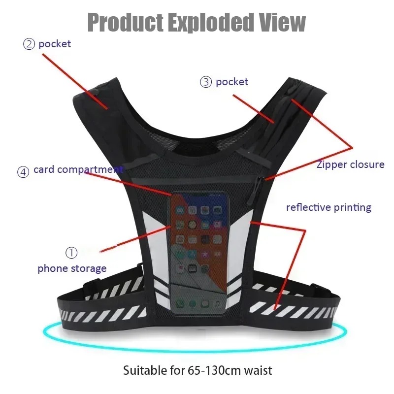 CZHIYAO ightweight Running Ves - đánh giá và giá Reflective Running Gear Vest