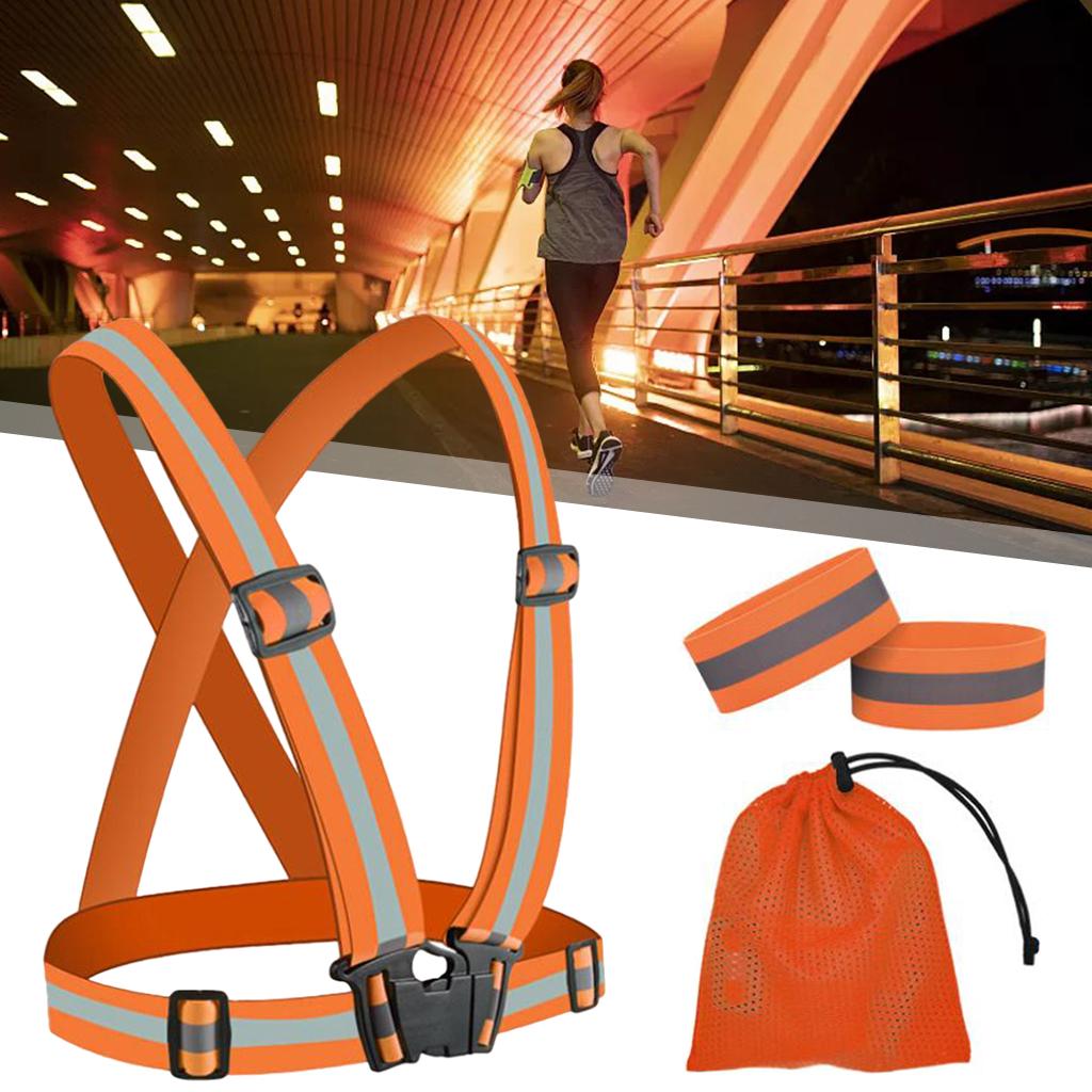 Running Reflective Adjustable  - đánh giá và giá Reflective Running Gear Vest