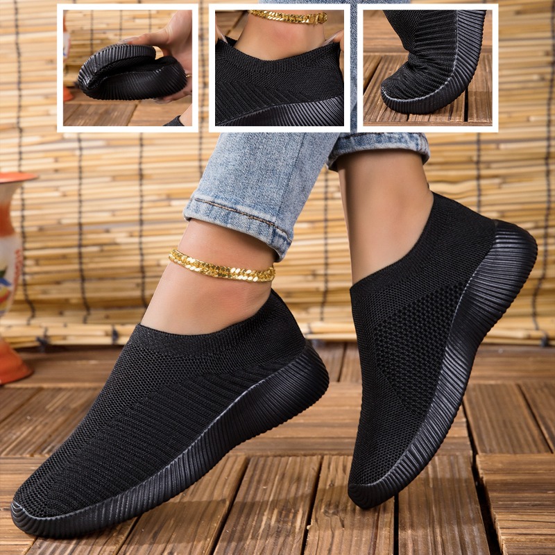Women's Sneakers Breathable Kn - đánh giá và giá Running Gear Shoes