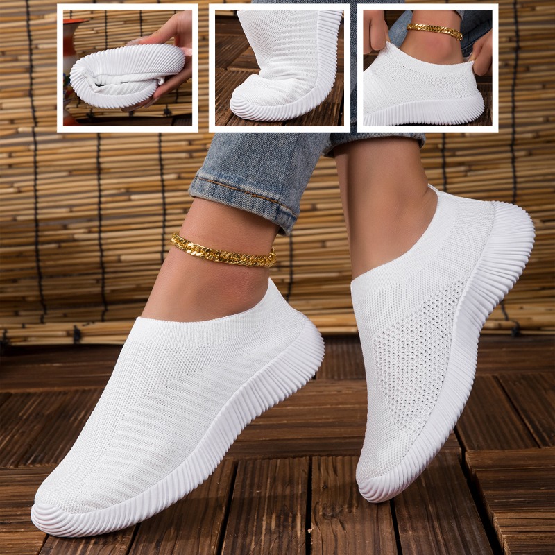 Women's Sneakers Breathable Kn - đánh giá và giá Running Gear Shoes