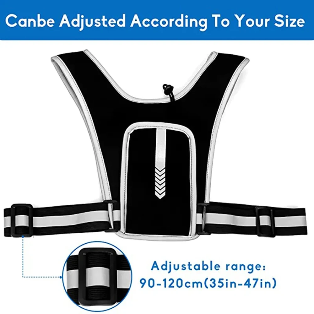 Running Vest Phone Holder for  - đánh giá và giá Reflective Running Gear Vest