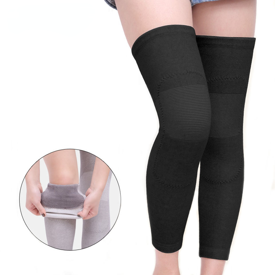 1Pair Long Winter Warm Knee Pa - đánh giá và giá Running Gear For Winter