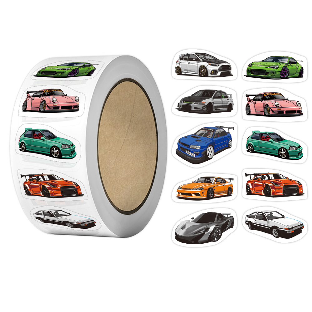 500 Pcs Mini Sports Car Sticke - đánh giá và giá Blister Plaster Sport