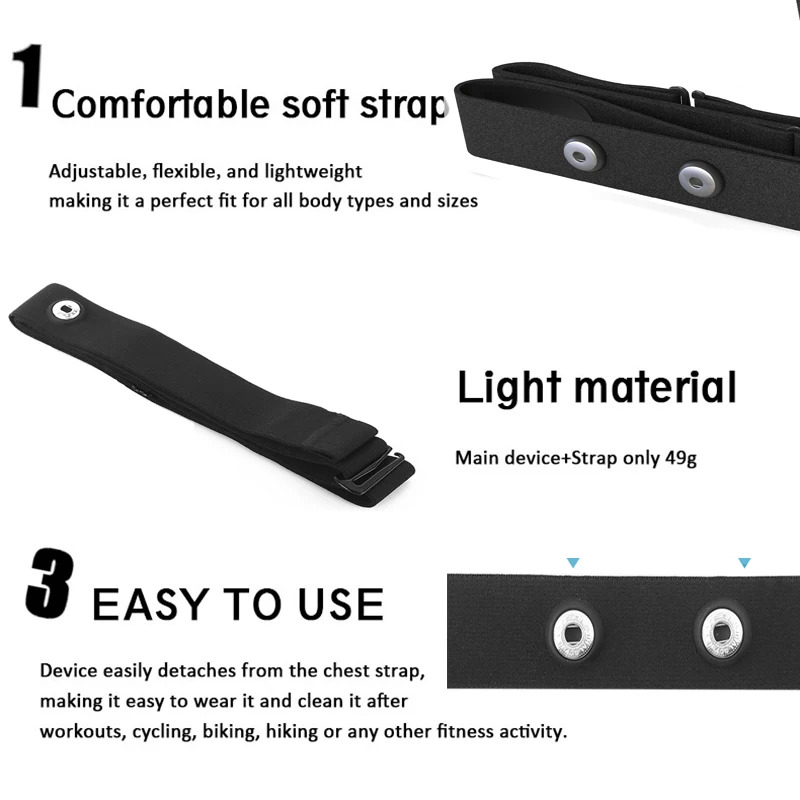 Premium Replacement Heart Rate - đánh giá và giá Heart Rate Strap Chest