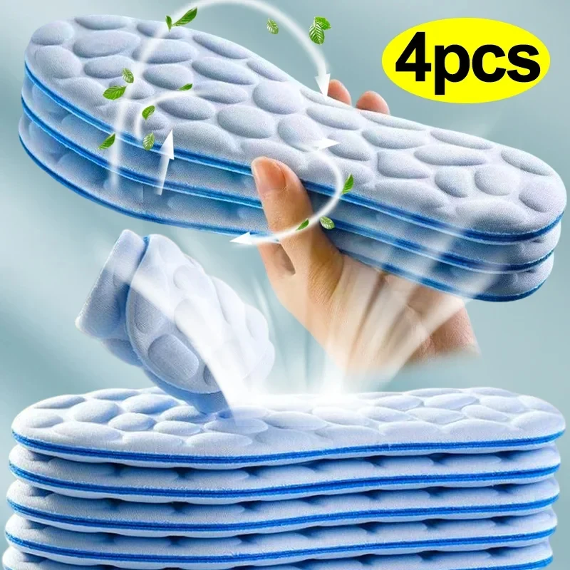 2/4pcs Soft Massage Memory Foa - đánh giá và giá Running Gear Shoes