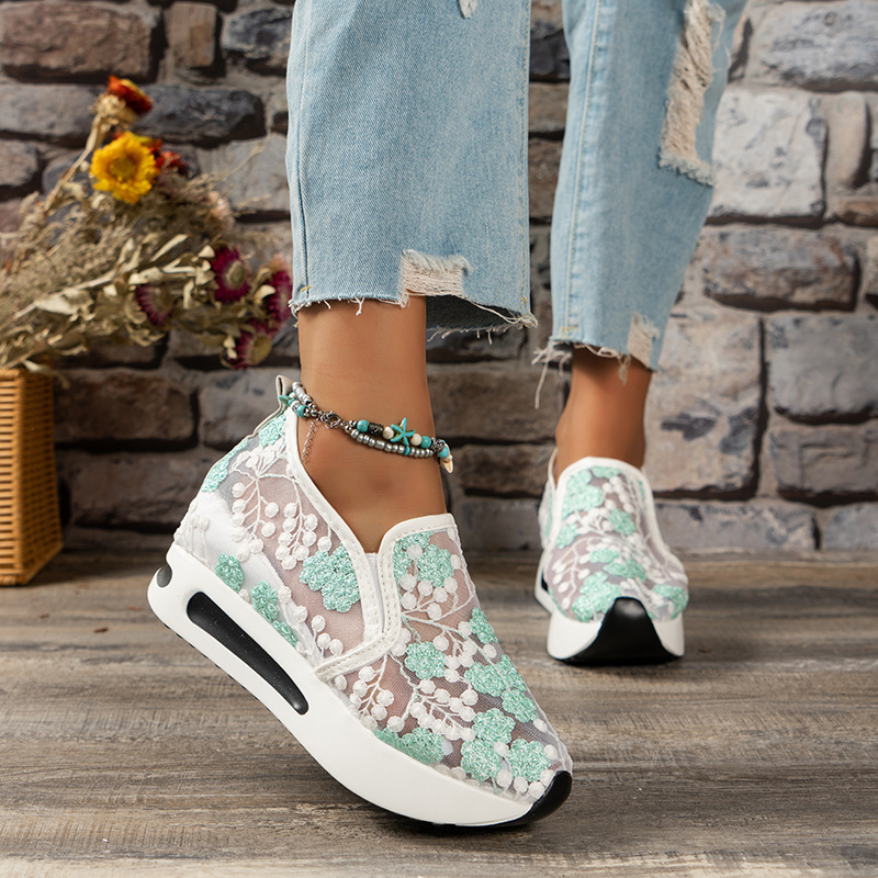 Lace Flats Platform Women Spor - đánh giá và giá Running Gear Shoes